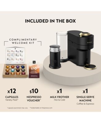 Limited-Edition Vertuo Pop+ Deluxe Coffee and Espresso Maker by Breville 