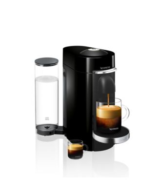 Vertuo Plus Deluxe Coffee and Espresso Machine by De'Longhi in Black