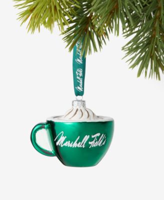 Chicago Marshall Fields Coffee Cup Ornament