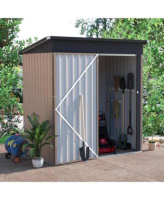Outdoor Durable and Space-Saving Small Storage Shed