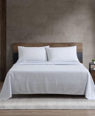 Arrow Stripe Microfiber 4-Pc. Sheet Set, King
