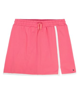 Girls' 7-16 Smocked Waist Tennis Polo Skort