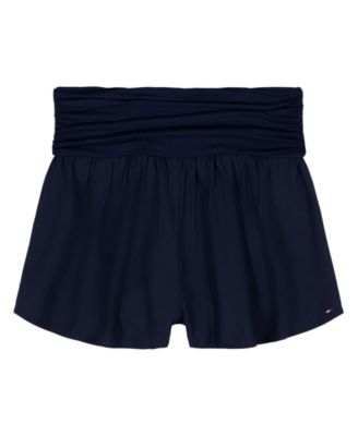 Girls' 7-16 Pull-On Shirred Waist Shorts