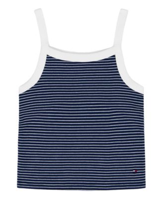 Girls' 7-16 Sleeveless Stripe Tank Top