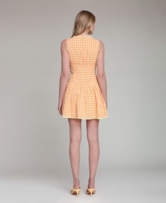 Women's Sleeveless Boat Neck Dress