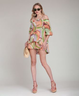 Women's Off-Shoulder Short Dress