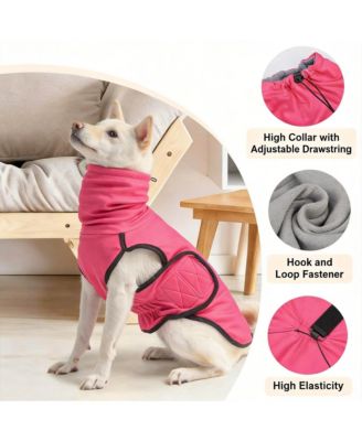 Reversible Dog Anxiety Vest with Hood for Calming and Comfort