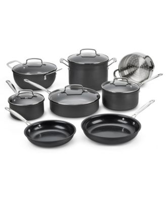 Hard Anodized Aluminum 13-Pc. Cookware Set