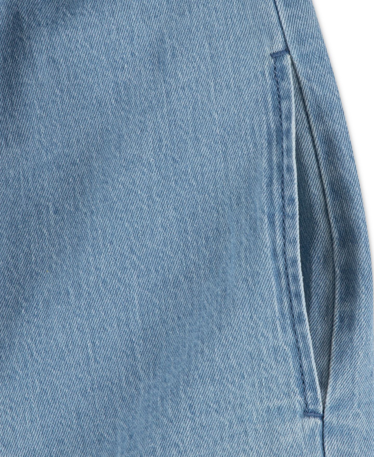 Платье abercrombie kids Denim Bandana Dress для девочек, цвет: Twirl — фото 4