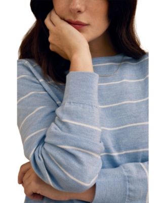 Women's Merino Fine Knit Boat Neck Jumper