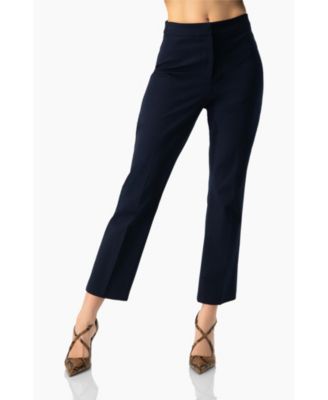 Women's Tailored Straight-Leg Trousers