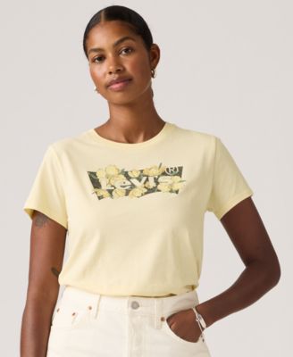 Women's Perfect Graphic Logo Cotton T-Shirt