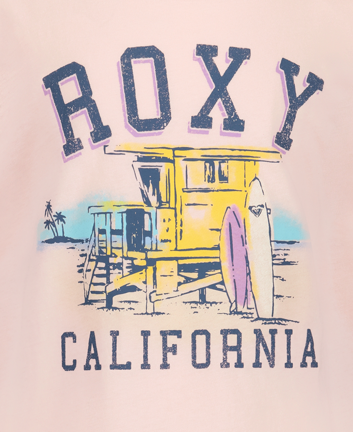 Roxy Girls' 7-16 Crewneck Graphic T-Shirt