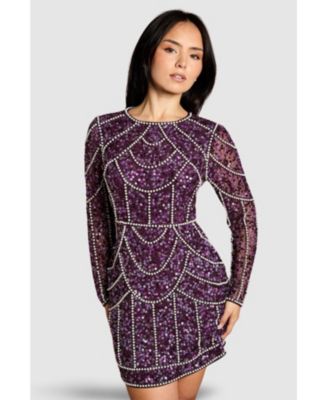 Women's Embellished Mini Dress
