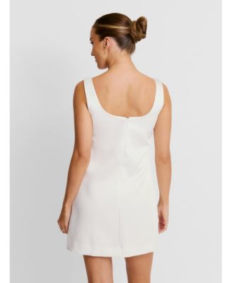 knee length dresses for ladies Macy A-line Short Sleeved Organza Mini Dress