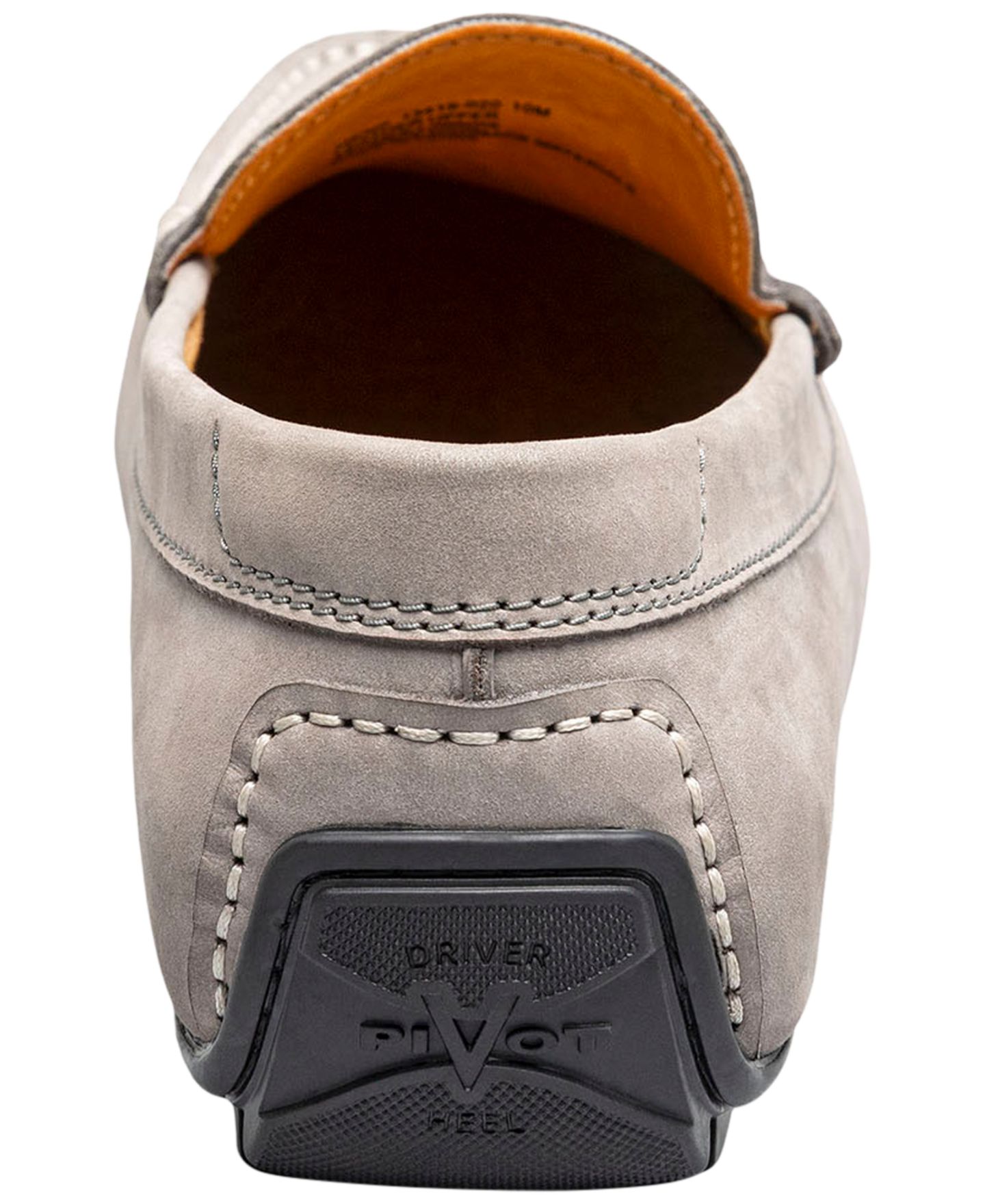 Мужские туфли Florsheim Motor Smooth Moc-Toe, цвет: Серый — фото 3