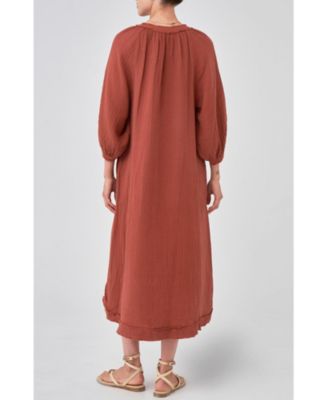 Women's Ocean+Main Gauze Dress with Pockets