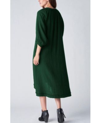 Women's Ocean+Main Gauze Dress with Pockets