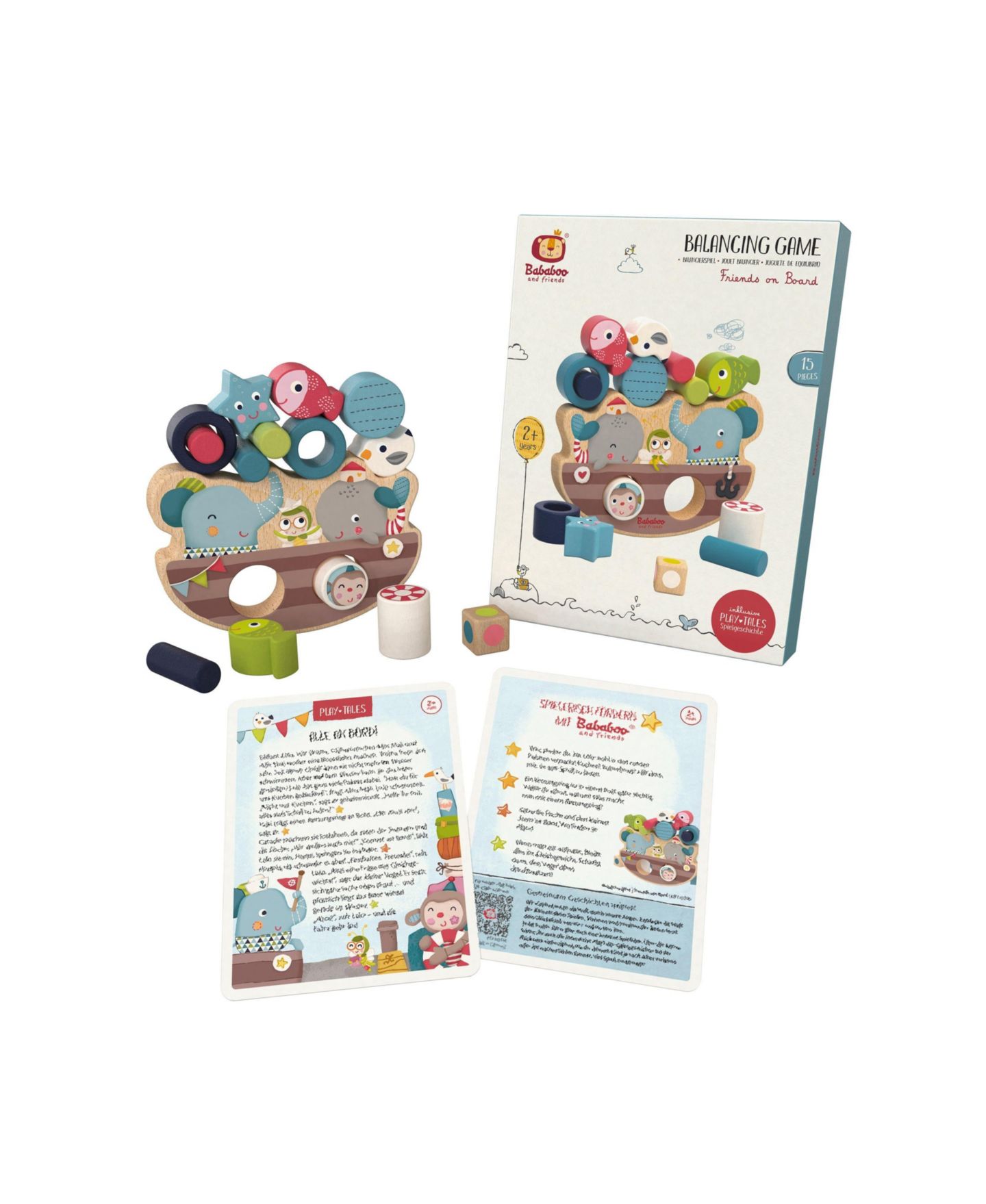 Детские игрушки Bababoo and friends on Board Balancing Game — фото 3