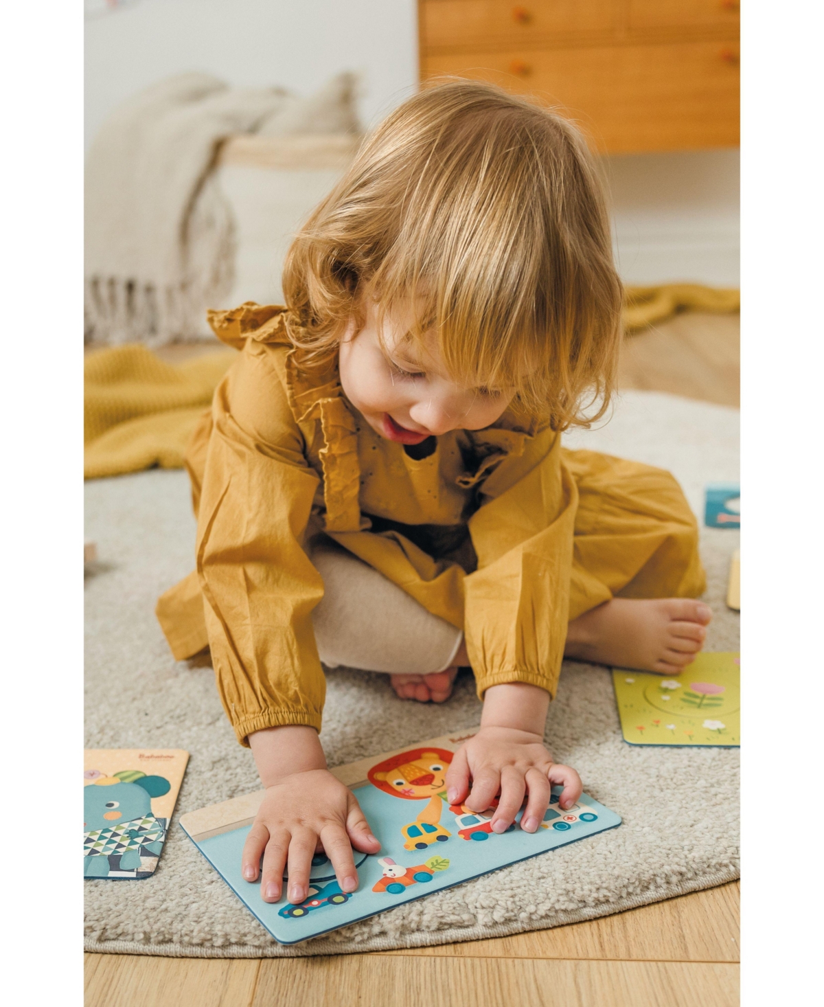 Bababoo and friends Match Shapes & Stories Learning Puzzle Set
