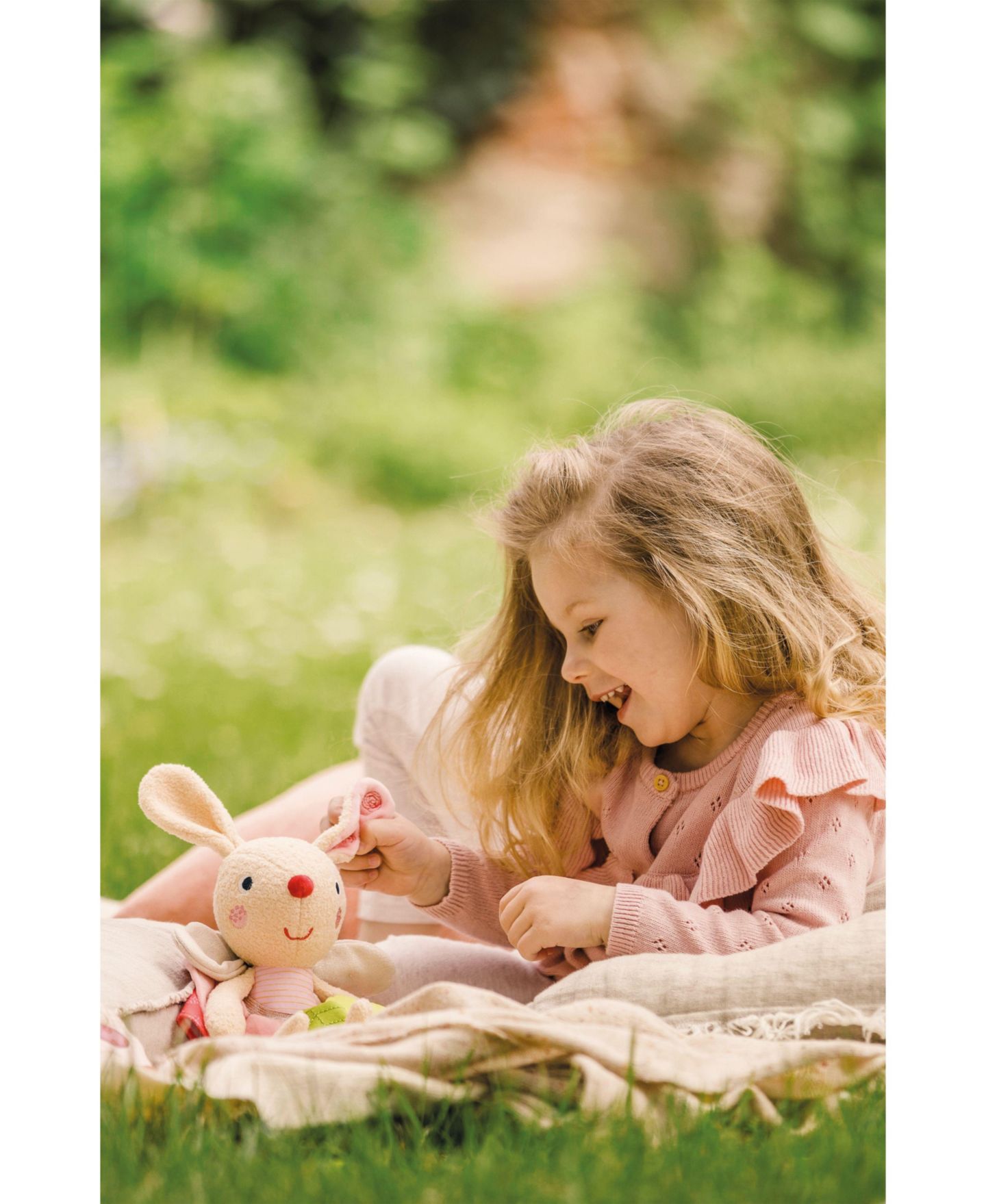 Детские мягкие игрушки Bababoo and friends Pippa Bunny Book and Plush, 2-Piece Set — фото 6