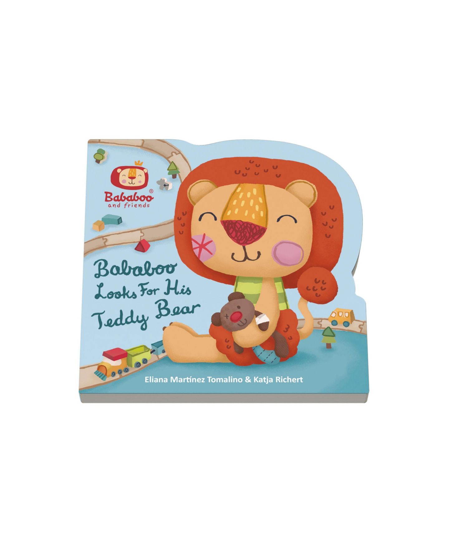 Детские мягкие игрушки Bababoo and friends Lion Character Book & Plush Set — фото 2