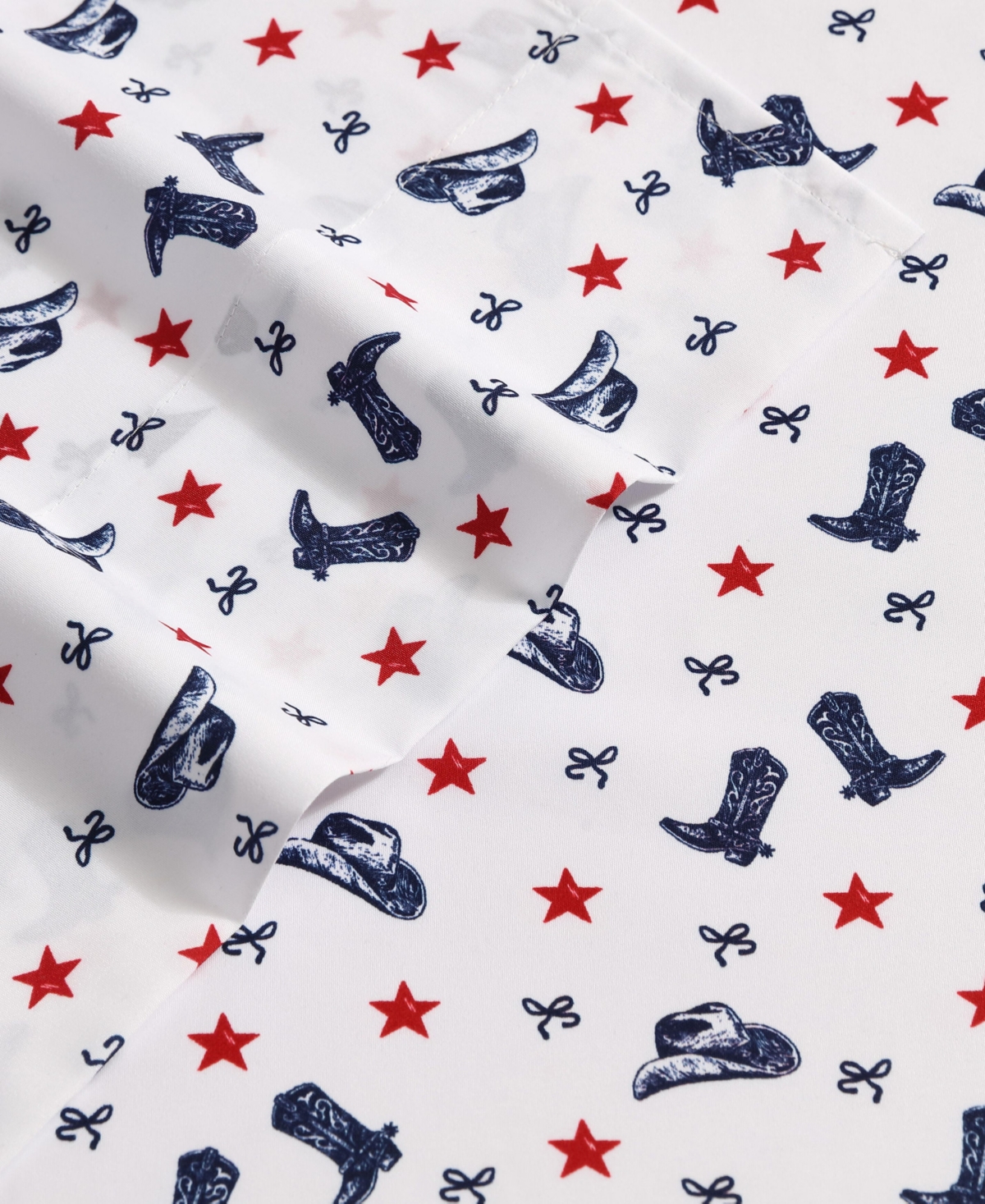 Wrangler Boots N Hats Bow Stars Microfiber 4-Pc. Sheet Set
