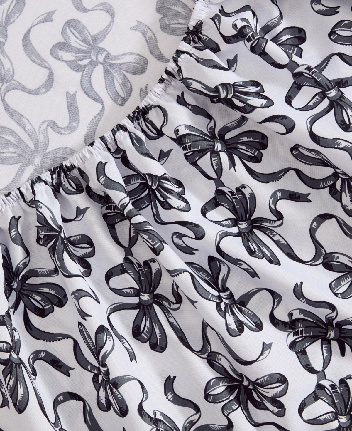 Betsey Johnson Ballet Bows Microfiber 4-Pc. Sheet Set