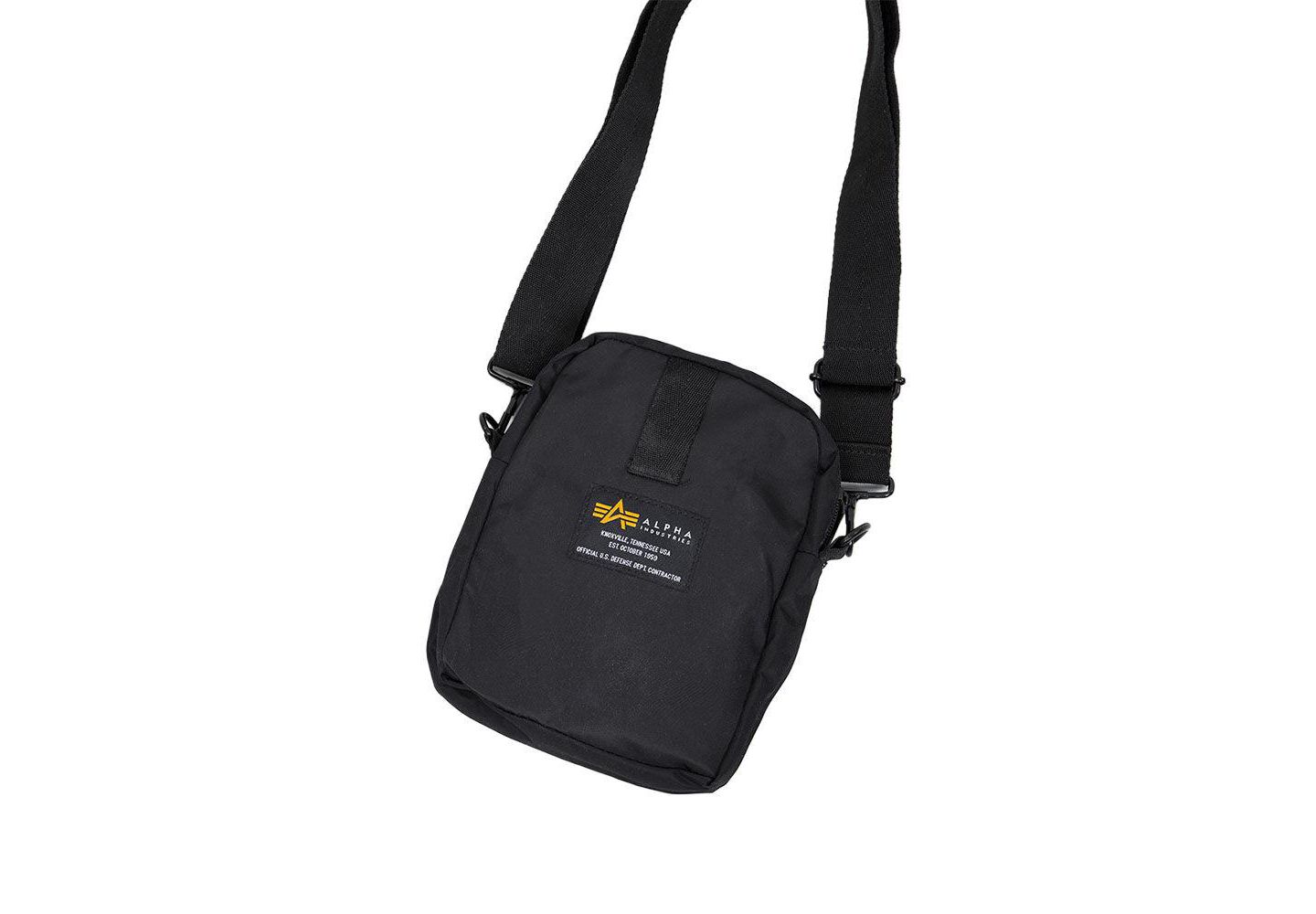 Мужская сумка Alpha Industries Crew Carry, цвет: Чёрный — фото 2
