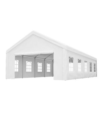 Carport Canopy 16x32 Heavy Duty Metal Carport Garage Outdoor Shelter