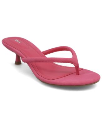 Women's Farren Kitten Heel Thong Dress Sandals