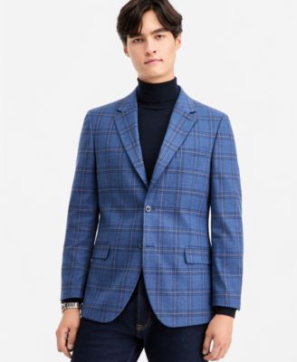 Men's Modern-Fit Stretch Pattern Sport Coat