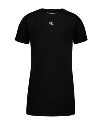 Girls' 8-16 Short-Sleeve Crewneck T-Shirt Dress