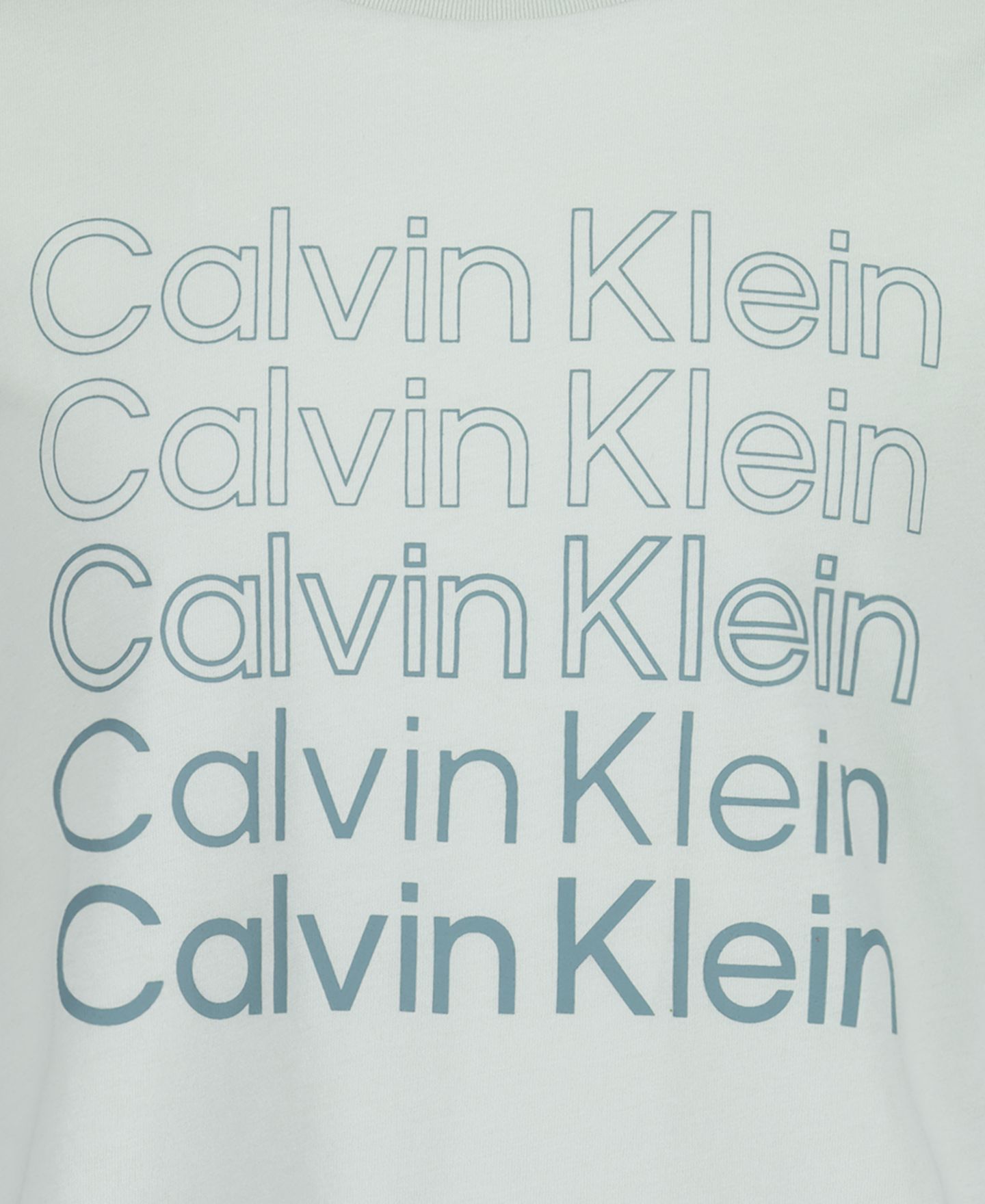 Футболка Calvin Klein Levels Short-Sleeve для мальчиков, цвет: Мятный — фото 5