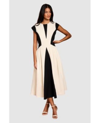 Women's Block Midi Dress