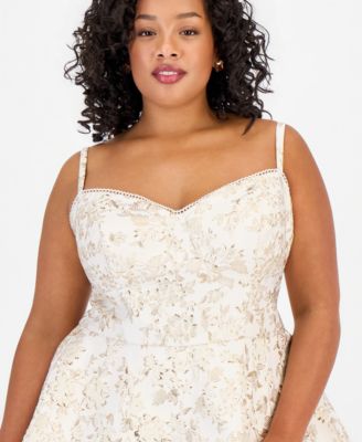 Plus Size White Party Dresses - Macy's