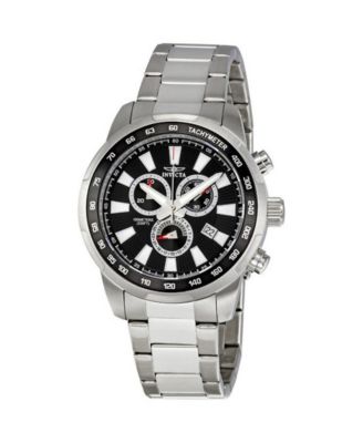 Men's 1555 Specialty Quartz Chronograph Black Dial Watch