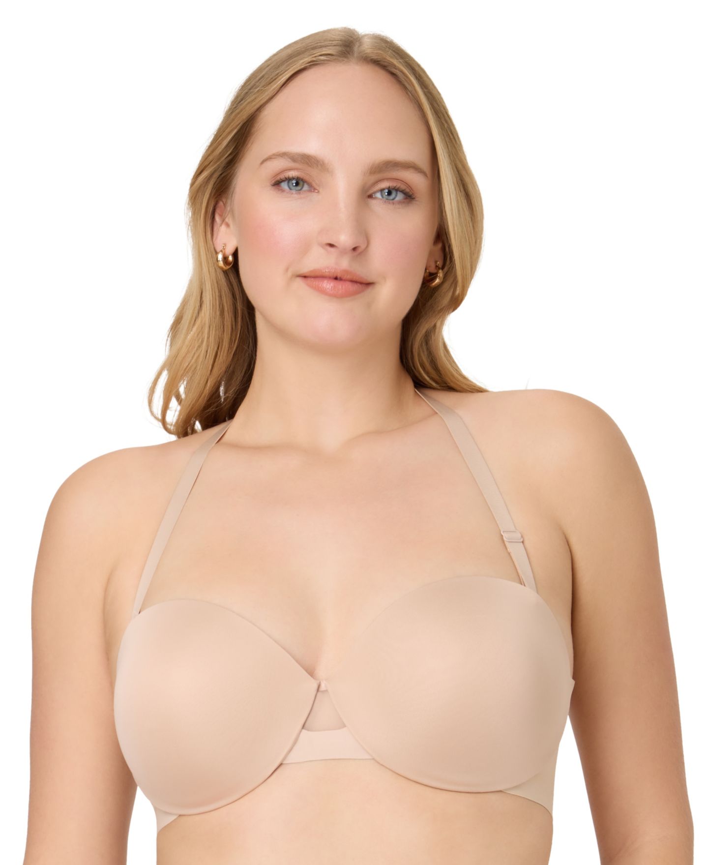 Бра DreamWire®, на косточках, без бретелей — Maidenform, цвет: Миндальный — фото 5