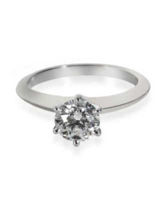 0.81 ct Round Brilliant Diamond Engagement Ring