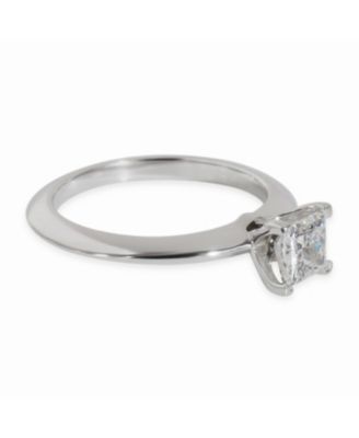 0.51 ct Princess Diamond Engagement Ring