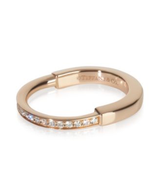 Rose Gold  Lock Ring