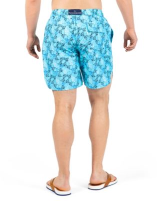 Men's Skulls Printed Swim Shorts