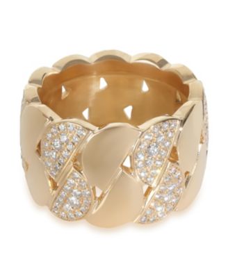 Yellow Gold Diamond La Dona Ring