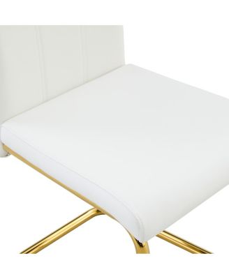 4-Pack PU Upholstered Dining Chairs