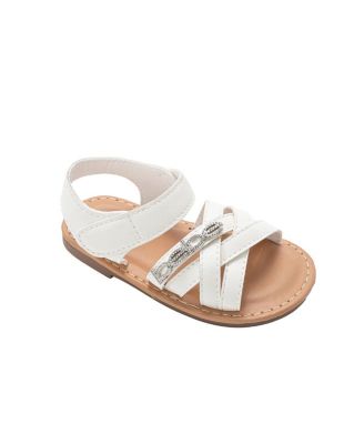 Little Girls Cute Flat Adjustable Summer Strappy Sandals