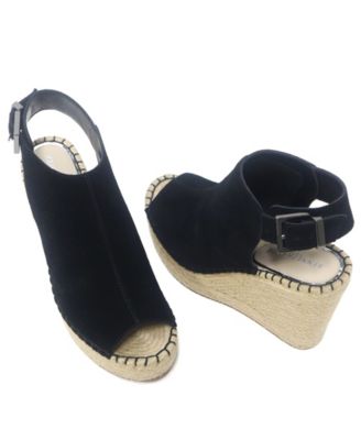 Women's Olivia Espadrille Peep-Toe Wedge Sandals