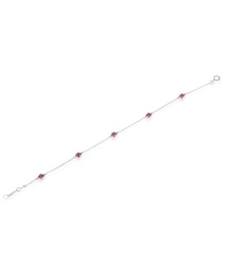 Platinum Sapphire Elsa Peretti Color By The Yard Bracelet