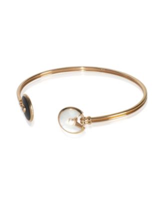 Rose Gold Mother Of Pearl and Onyx Amulette de Cartier Bracelet