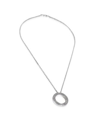 Love Necklace, Diamonds (White Gold)