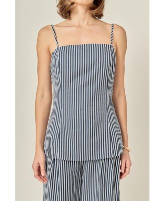 Women's Striped Long Top